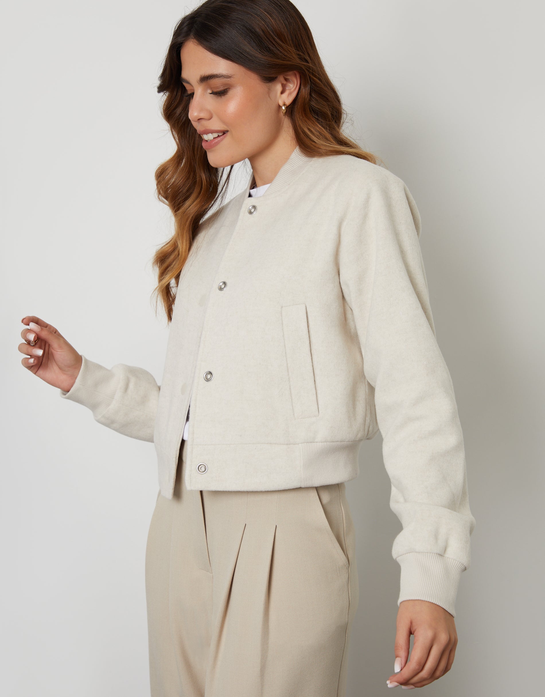 TBLD08981_Ladies_Pheobo_Button_Up_Bomber_-_Ecru_D