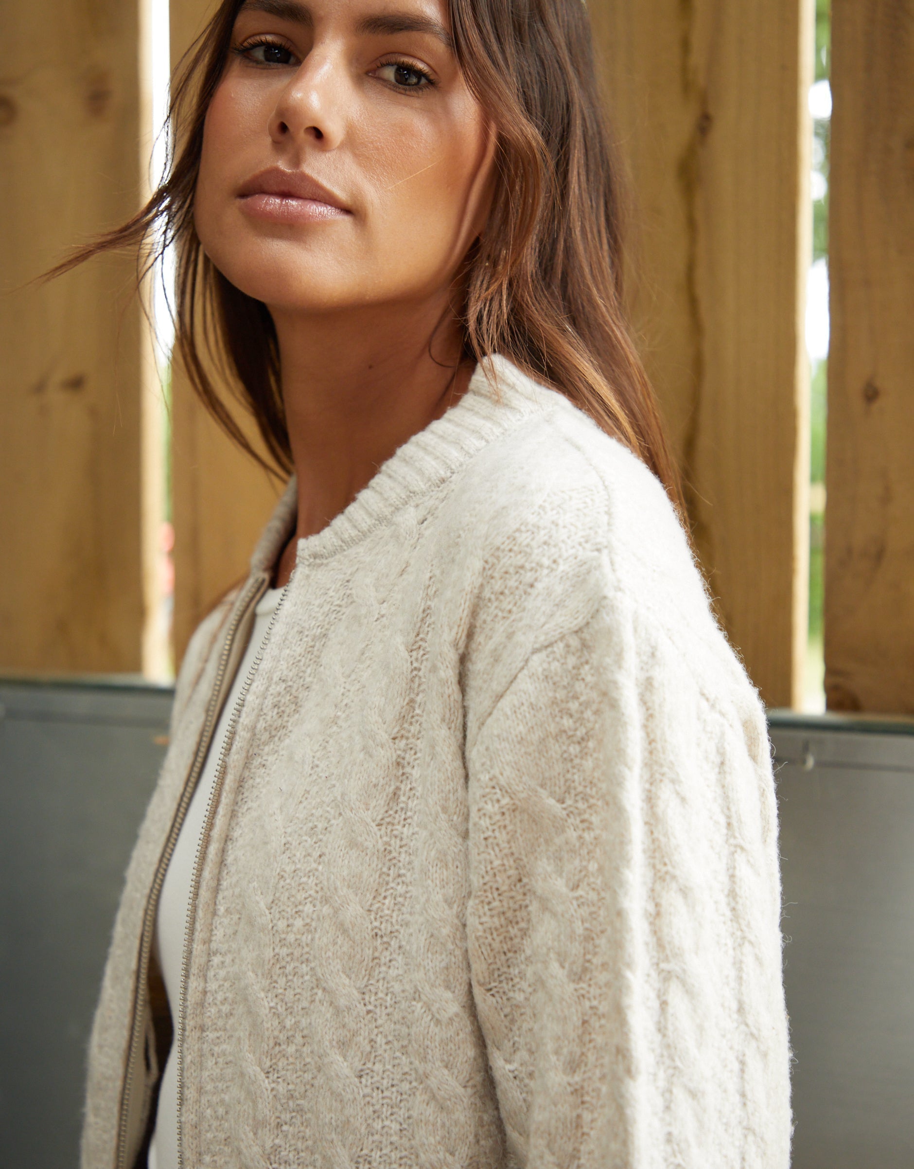 TBLI09393ALadiesAshCableBomber-Oat_e